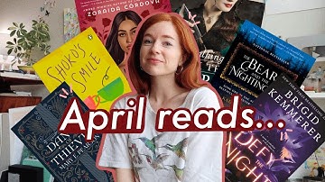 i read some really bizarre books this month... | april reading wrap up