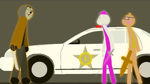 Jason voorhees vs zizzy and pony stick nodes animation #107