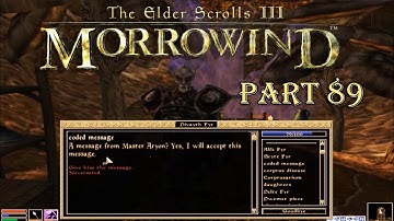 Morrowind Part 89: Delivering A Coded Message