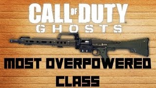 Most "OVERPOWERED" Class SETUP in "CoD Ghosts" + Most "OVERPOWERED" Attachments