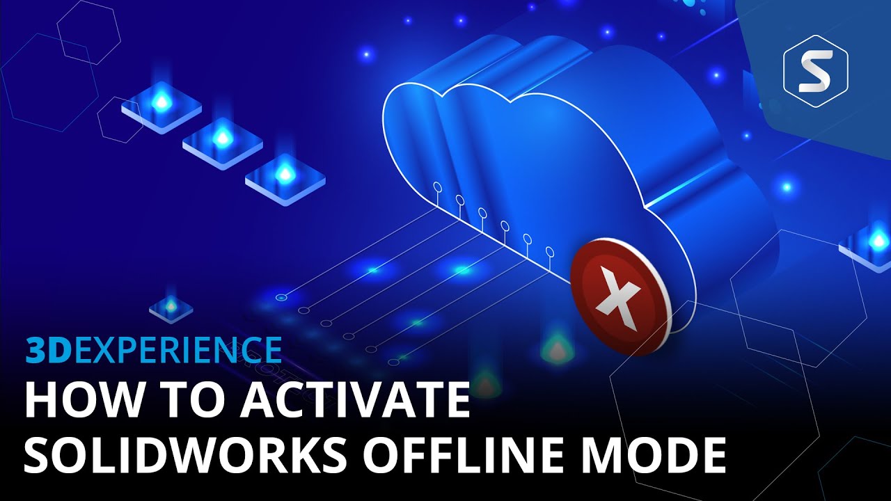 How to use 3DEXPERIENCE SOLIDWORKS Offline - YouTube