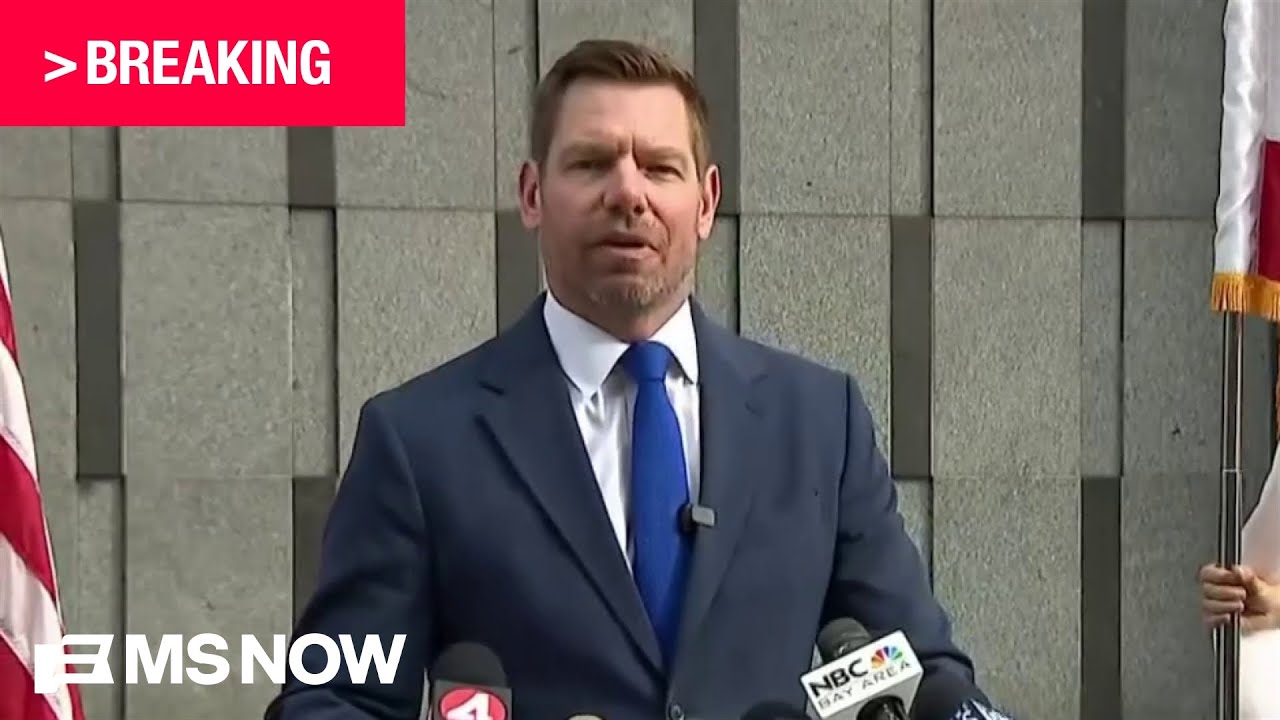 BREAKING: Rep. Eric Swalwell suspends bid for California governor amid sexual misconduct allegations