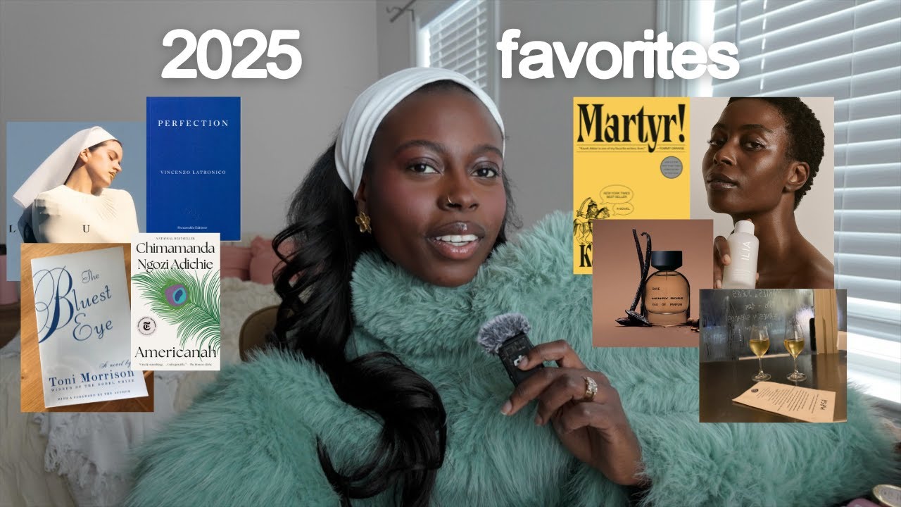 Все мои любимые вещи из 2025 года: красота, книги, музыка, медиа и впечатления!