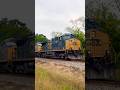 Awesome RL K5LLA on CSXT 7045 as it leads on CSX M541-16 on 04/19/2026 #Shorts #train