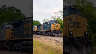 Awesome RL K5LLA on CSXT 7045 as it leads on CSX M541-16 on 04/19/2026 #Shorts #train