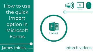 How to use the quick import feature in Microsoft forms screenshot 5