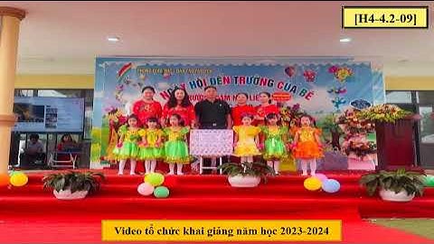 Trường MN Liên Chung tổ chức "Ngày hội đến trường của bé" năm học 2023-2024