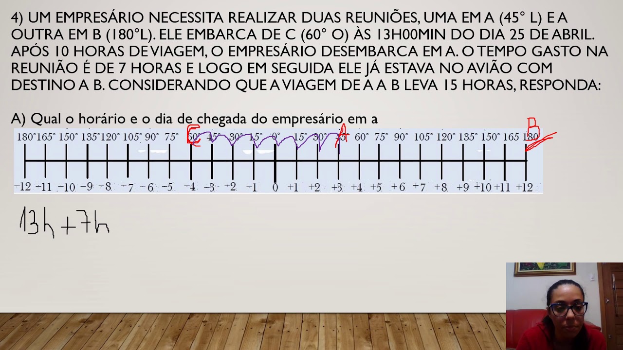Correção do exercício – fusos horários 04/05 - YouTube