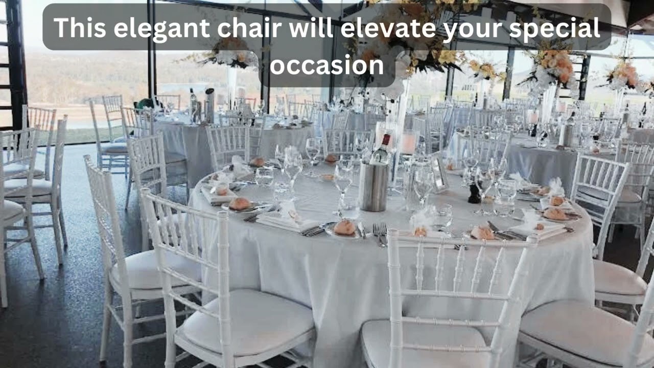 White Tiffany Chair Hire | Party Hire Group | Wedding Chair Hire Sydney