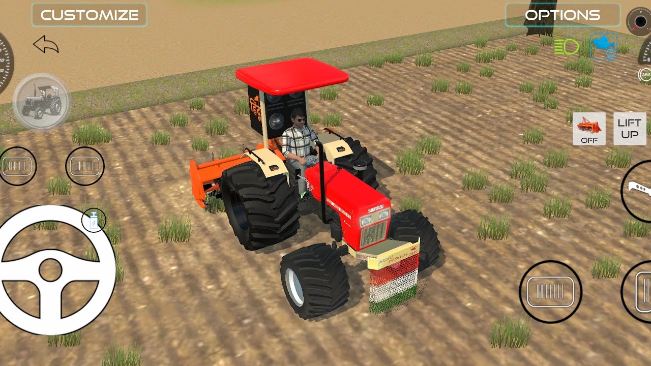 || SWARAJ AND ROTAVETAR AND SIMULATOR FARMING GAME 