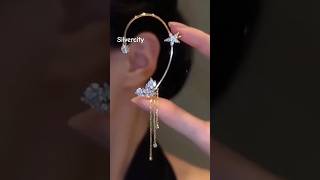 trending Earrings design ✨💫 #silver #gold #earrings #shorts #ytshorts