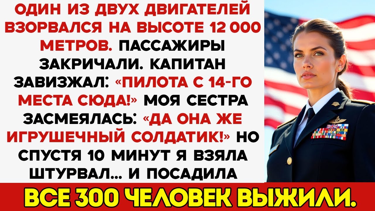 Моя Сестра Насмехалась Надо Мной В Самолёте — Пока Я Не Применил Свои Навыки Боевого Пилота