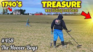 ALL the TREASURE was FOUND out in the Field (1740's Colonial Farm)