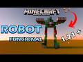 💥Como hacer un ROBOT funcional en Minecraft Bedrock 1.21 +