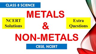 Class 8 Science : Chapter 4 - Metals and Nonmetals | NCERT Questions & Answers | CBSE screenshot 2