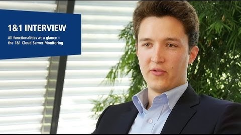 All Functionalities at a Glance – 1&1 Cloud Server Monitoring