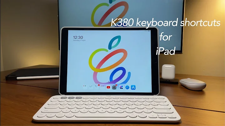 Logitech K380 keyboard shortcuts for iPad