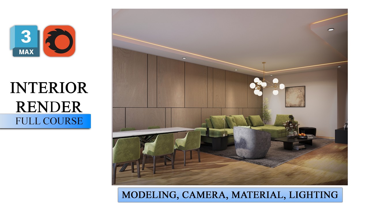 Living Room Interior Rendering in 3ds Max Corona Rendering | 3ds Max ...