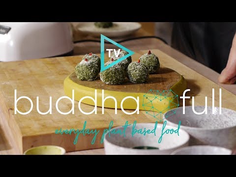 Raw Matcha Mint Energy Balls | A pre-workout boost vegan style