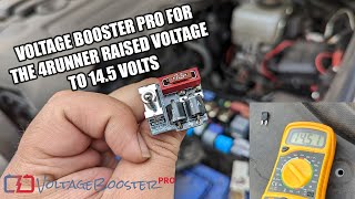 Installing a Voltage Booster Pro in the 4Runner to charge at over 14.5 volts for the AGM battery. by Twisted Jake 4,002 views 1 year ago 12 minutes, 31 seconds