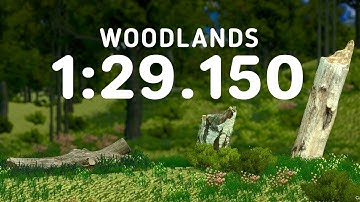 Getting Over It - Woodlands Map in 1:29.150