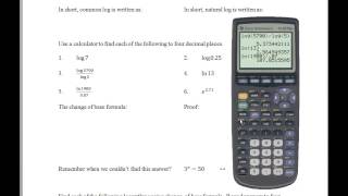 KCC - Math 121 Chapter 9 Section 5 Part 1
