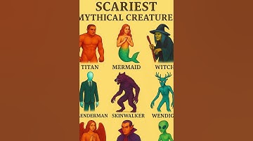 Scariest Mythical Creatures Part-14 #edit #creature #mythology #mythologicalcharacters #shorts