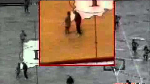 Bob Knight Chokes Neil Reed