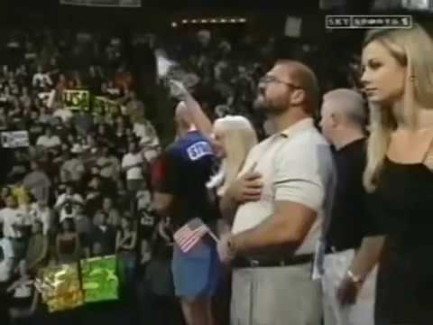 SmackDown! 9/13/01 - Intro, Opening Credits, & the Star Spangled Banner