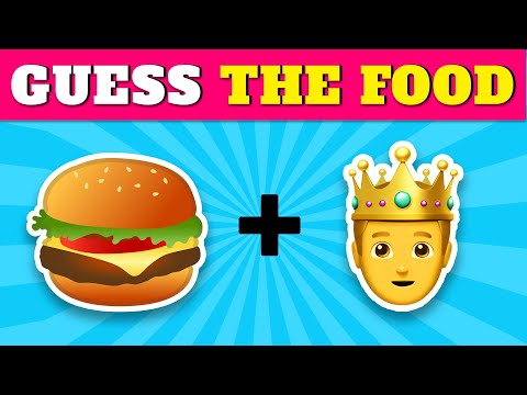 Guess The Food By Emoji 🍔🍕 | Food and Drink by Emoji Quiz