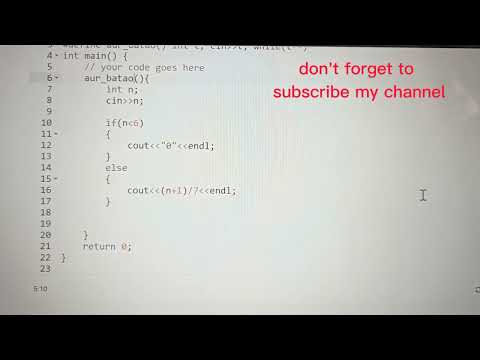 CODECHEF | akash and missing class | div 4 | solution | March long challenge