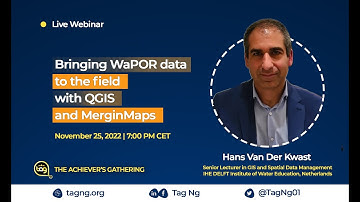 Bringing WaPOR data to the field with QGIS and MerginMaps #tagng #qgis