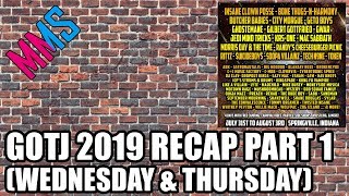 GOTJ 2019 recap part 1 (Wenesday & Thursday)