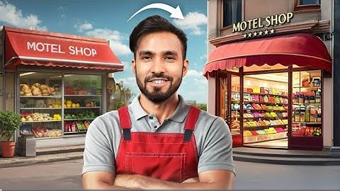 TECHNO GAMERZ NEW VIDEO | THE ULTIMATE POOR TO RICH SHOP MAKEOVER | MOTEL MANAGER GAMEPLAY #10