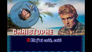 Video thumbnail of "Karaoke Tino - Christophe - Aline"