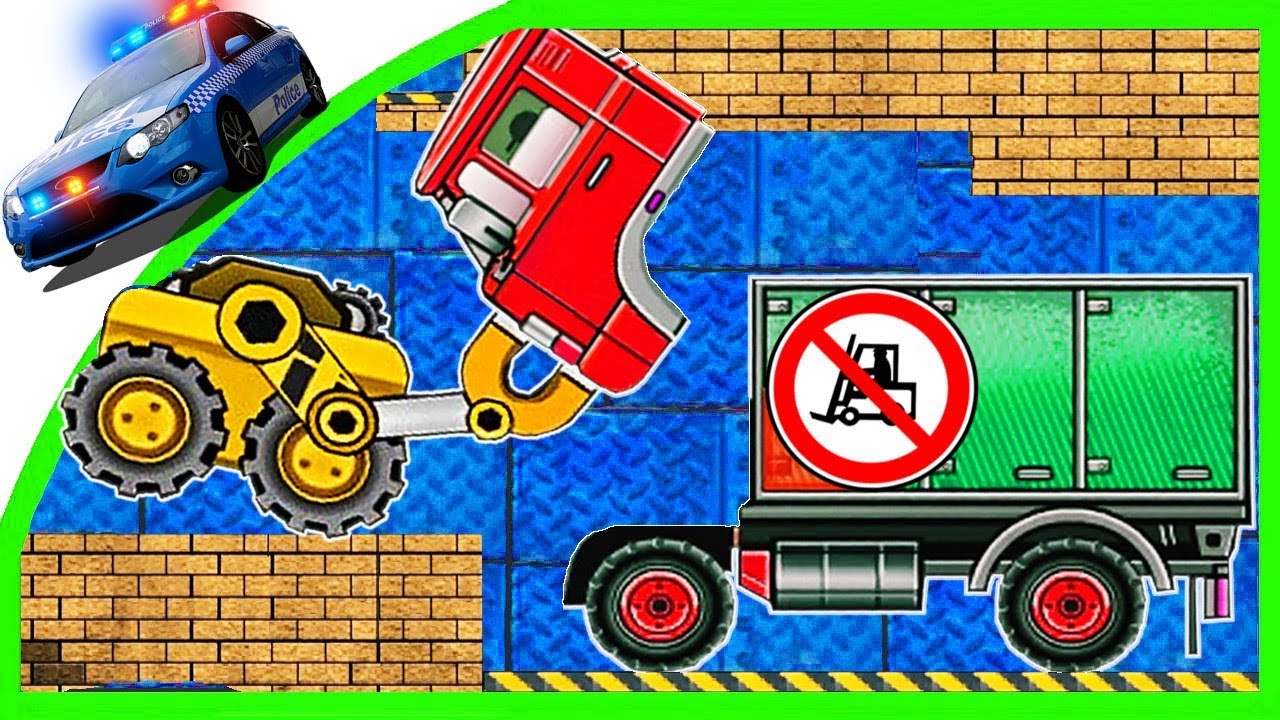 Мультик Игра ВЕСЕЛЫЙ ПОГРУЗЧИК 3 Level 11-20