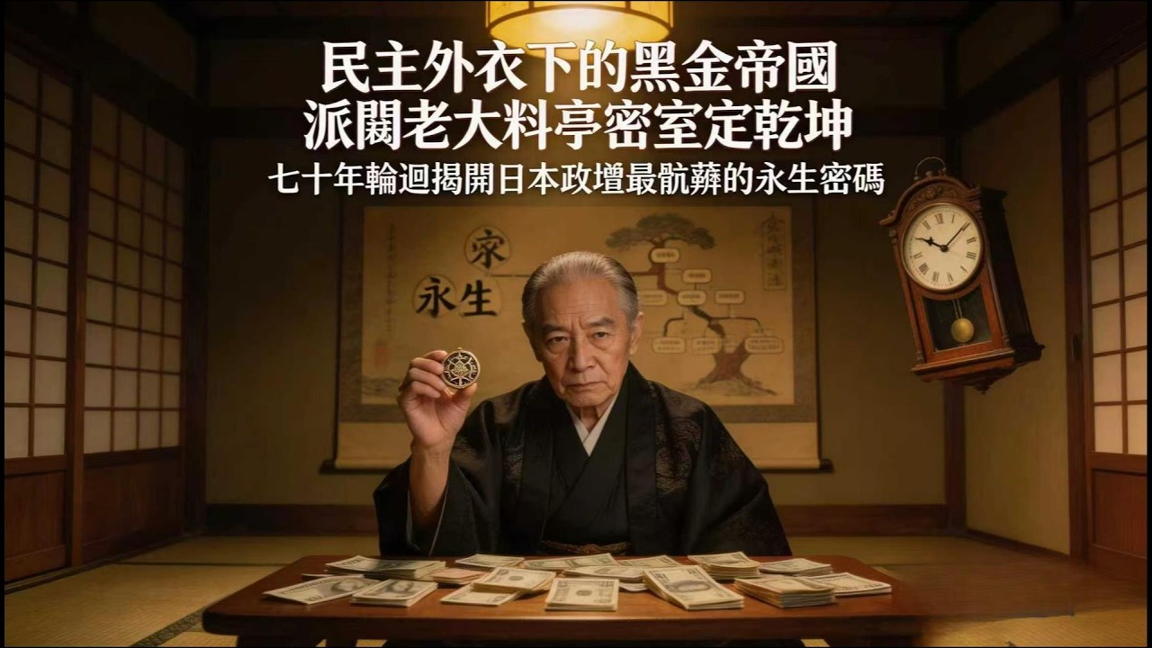 為什麼日本首相換這麼快卻永遠是自民黨執政？統治日本七十年的黑金帝國：派閥老大如何在料亭密室裡決定誰當首相、誰去背鍋