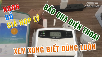 Hướng dẫn lắp đặt báo trộm báo động chống trộm báo qua điện thoại PR-101WG Pingron