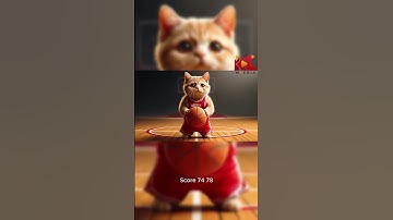 trận đấu bóng rổ gây cấn  #ai #chatgpt #trendingshorts #cat#millionviews