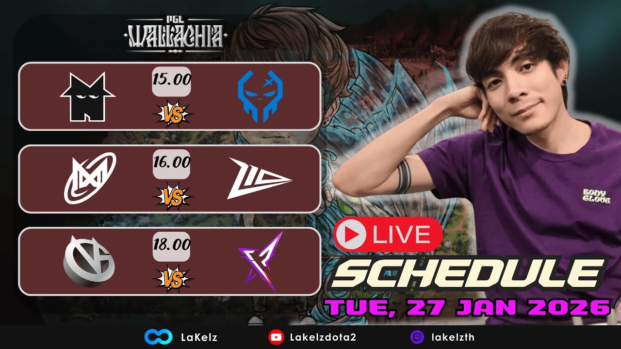 🔴LIVE 🏹VG vs Rekonix (Bo3) | PGL Wallachia S7 Asia CQ Day2 : !tipme โดเนทขึ้นจอ