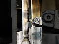 re-turning damaged threads#shorts #satisfying #welding #working #machine