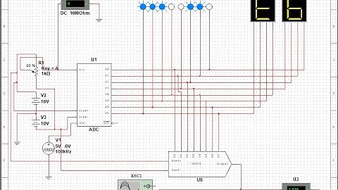 Tutorial Membuat Rangkaian ADC (Analog Digital Converter) di Multisim