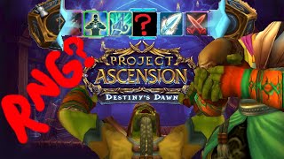 WHAT IS MY LUCK - Project Ascension S9 (All Random Classless WoW)
