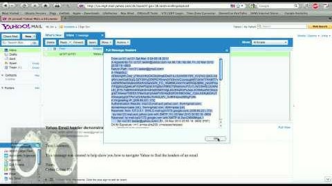 Finding Webmail Email Headers