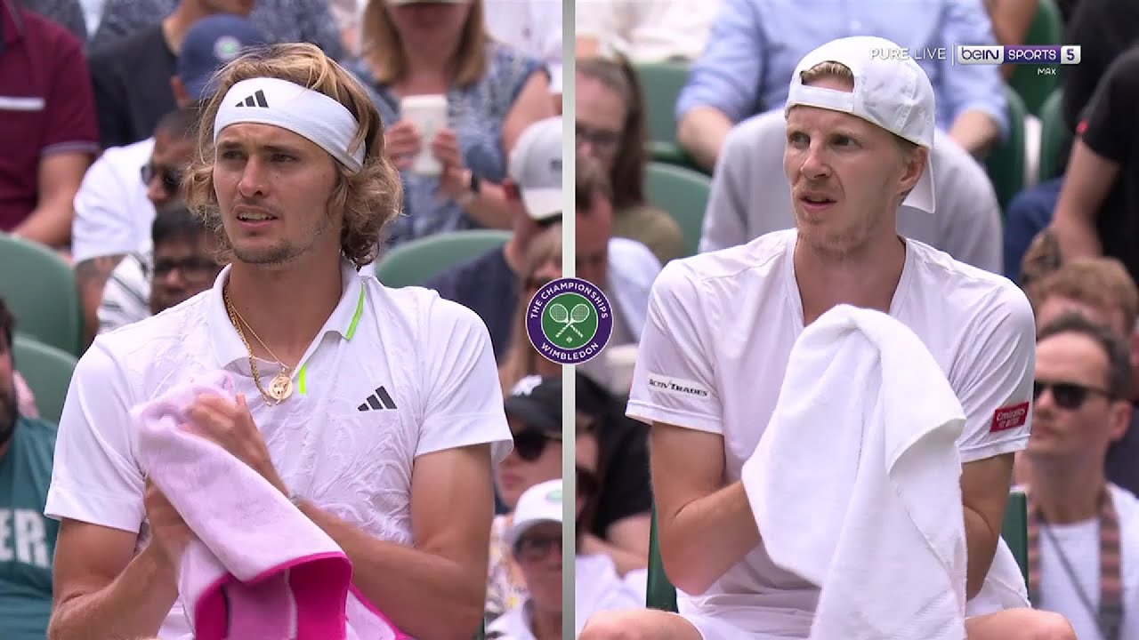 Alexander Zverev vs Gijs Brouwer Highlights ATP WIMBLEDON 2023