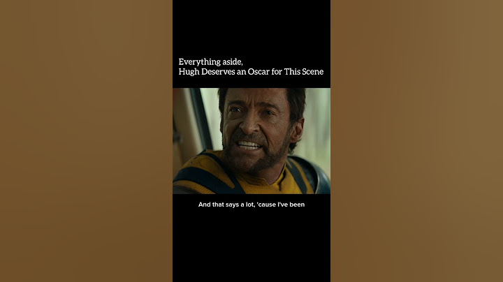 Masterclass Acting by Hugh Jackman #shorts #deadpoolandwolverine