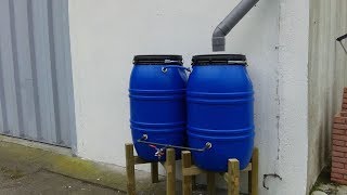 Instalación de depósitos para recoger agua de lluvia  Programa completo  Bricomanía