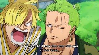 Sanji Got Jealous To Zoro Again One Piece