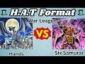 Mythic Ruler Hands Vs Six Samurai! | HAT Format Replay Review! | Yu-Gi-Oh! April 2014 Banlist