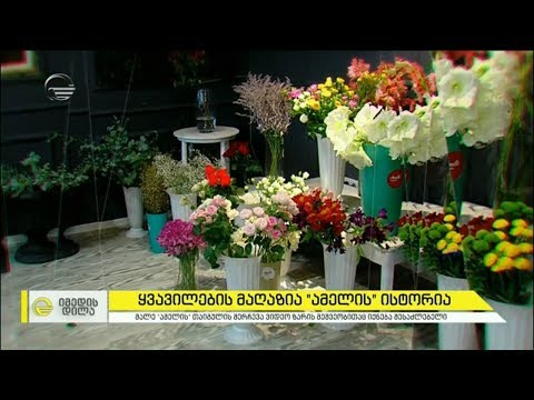 ყვავილების მაღაზია „ამელის“ ისტორია